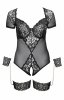 Cottelli koronkowe body z kajdankami plus size-2